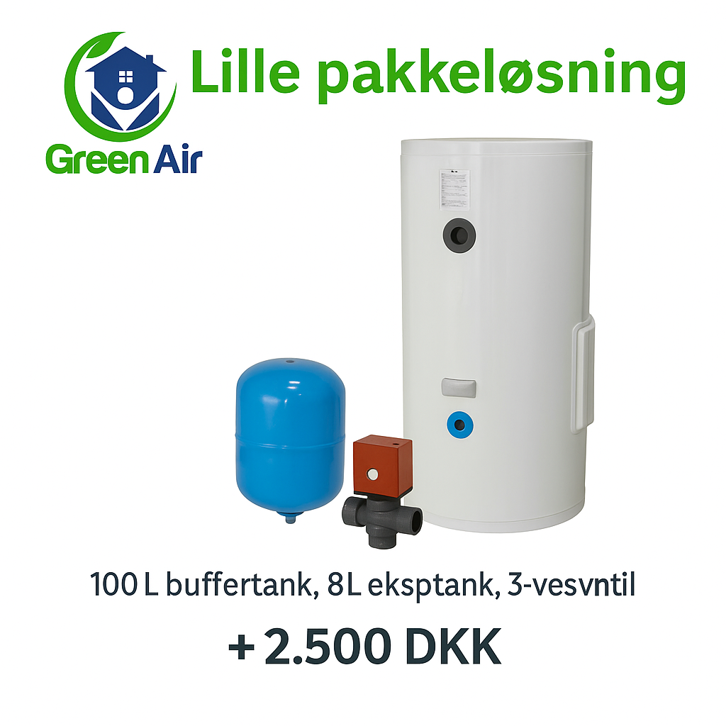 Lille pakke til varmepumpe