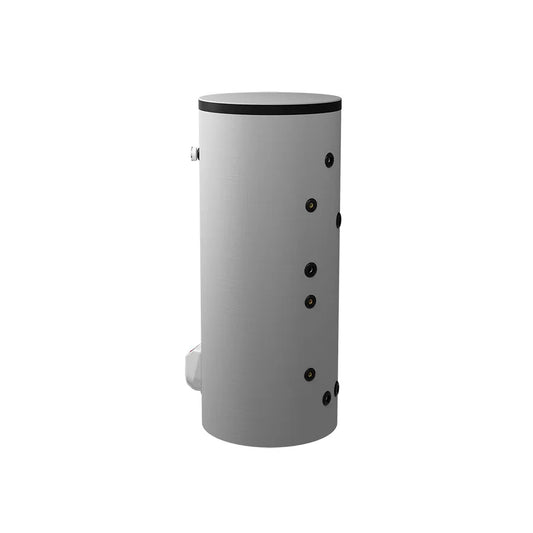 Varmtvandsbeholder kompakt 300 L - Stor spiral - Til varmepumper
